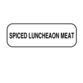 Nevs Spiced Luncheaon Meat Label 1/2" x 1-1/2" DIET-564